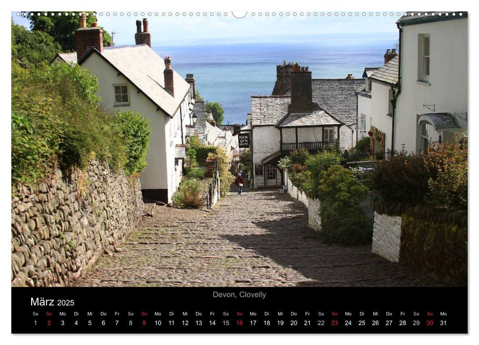 Südwestengland (CALVENDO Premium Wandkalender 2025)