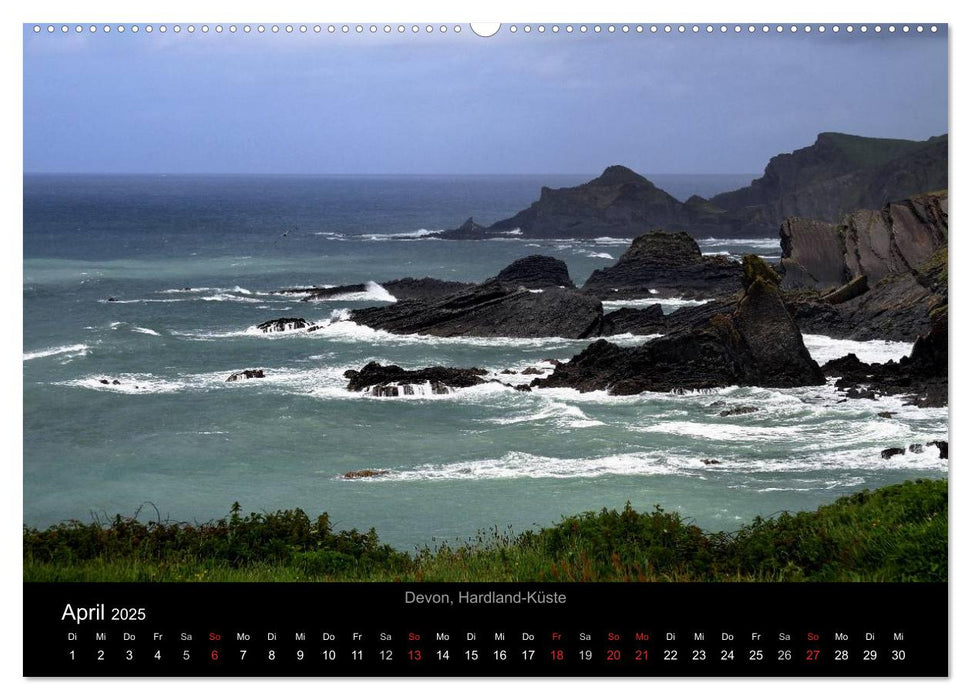 Südwestengland (CALVENDO Premium Wandkalender 2025)