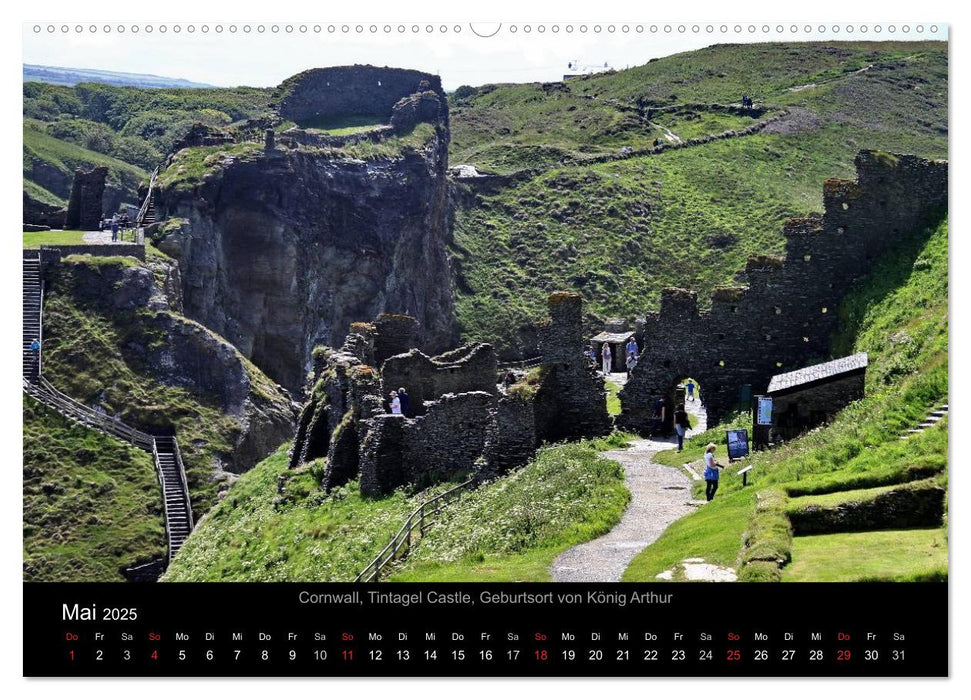 Südwestengland (CALVENDO Premium Wandkalender 2025)