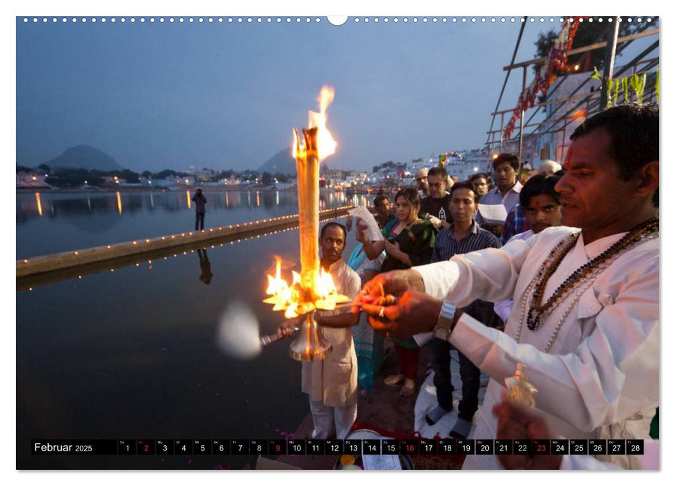 Indien - Rajasthan (CALVENDO Wandkalender 2025)