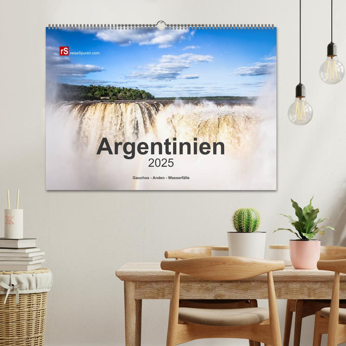 Argentinien, Gauchos - Anden - Wasserfälle (CALVENDO Wandkalender 2025)