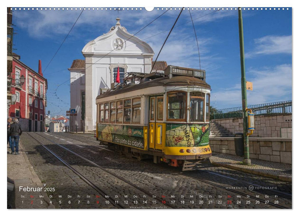 Zauberhaftes Lissabon (CALVENDO Wandkalender 2025)