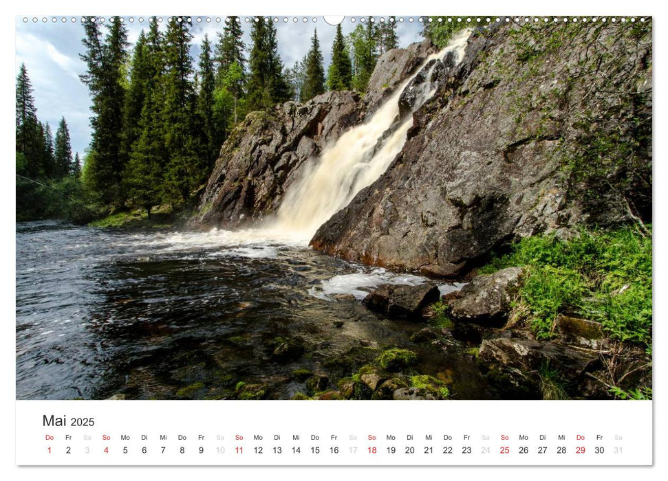 Naturparadies Finnland (CALVENDO Premium Wandkalender 2025)