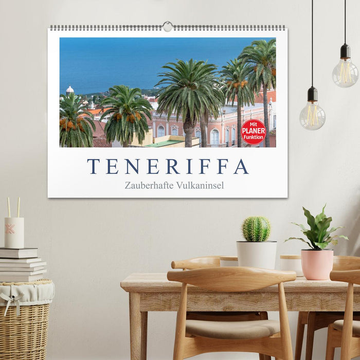 TENERIFFA - Zauberhafte Vulkaninsel (CALVENDO Wandkalender 2025)