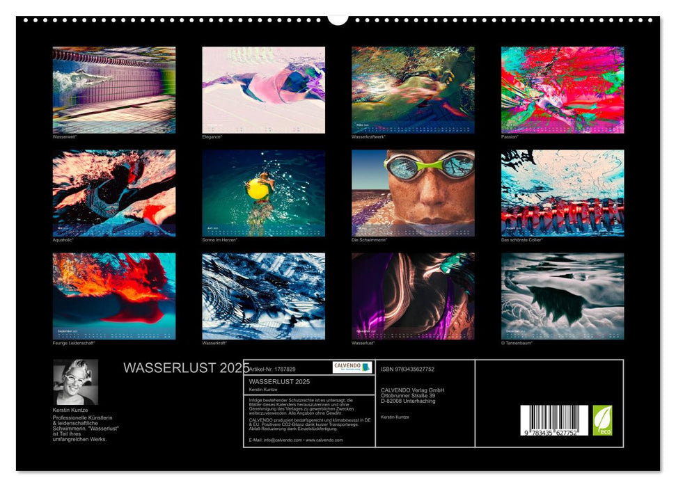 WASSERLUST 2025 (CALVENDO Premium Wandkalender 2025)