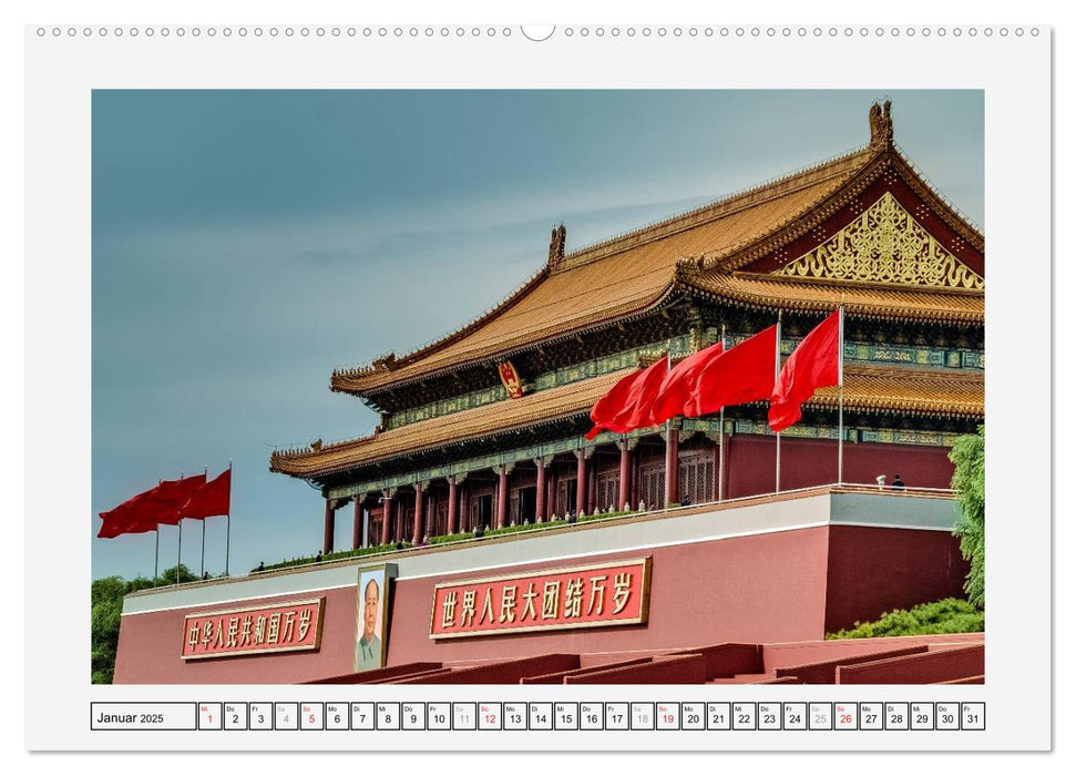 Historisches Peking (CALVENDO Premium Wandkalender 2025)