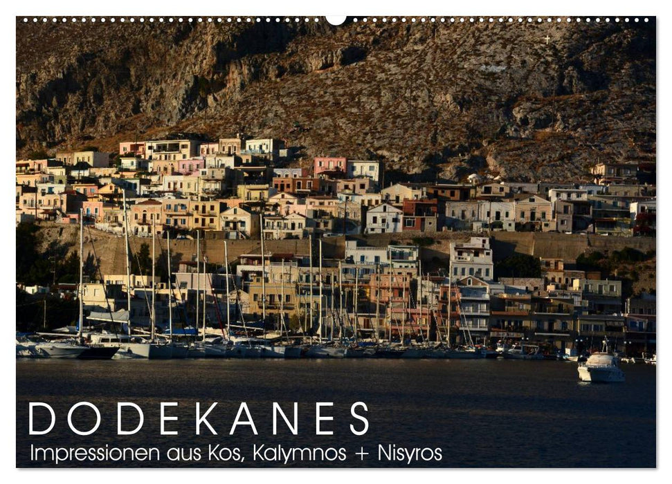 Dodekanes - Impressionen aus Kos, Kalymnos und Nisyros (CALVENDO Wandkalender 2025)