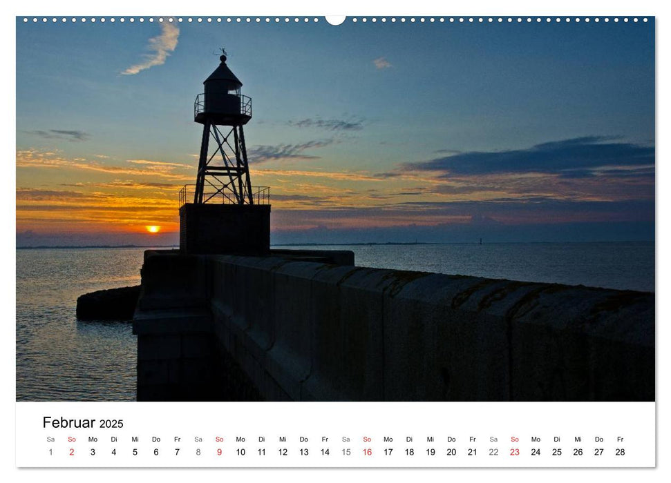 Maritime Impressionen Wilhelmshaven (CALVENDO Premium Wandkalender 2025)