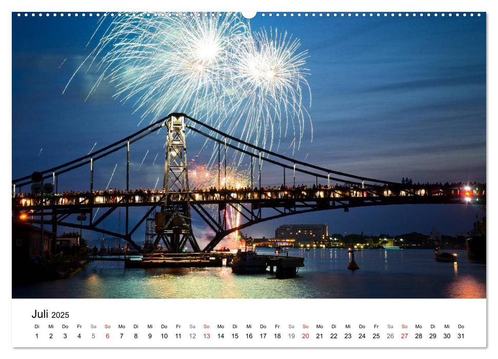 Maritime Impressionen Wilhelmshaven (CALVENDO Premium Wandkalender 2025)