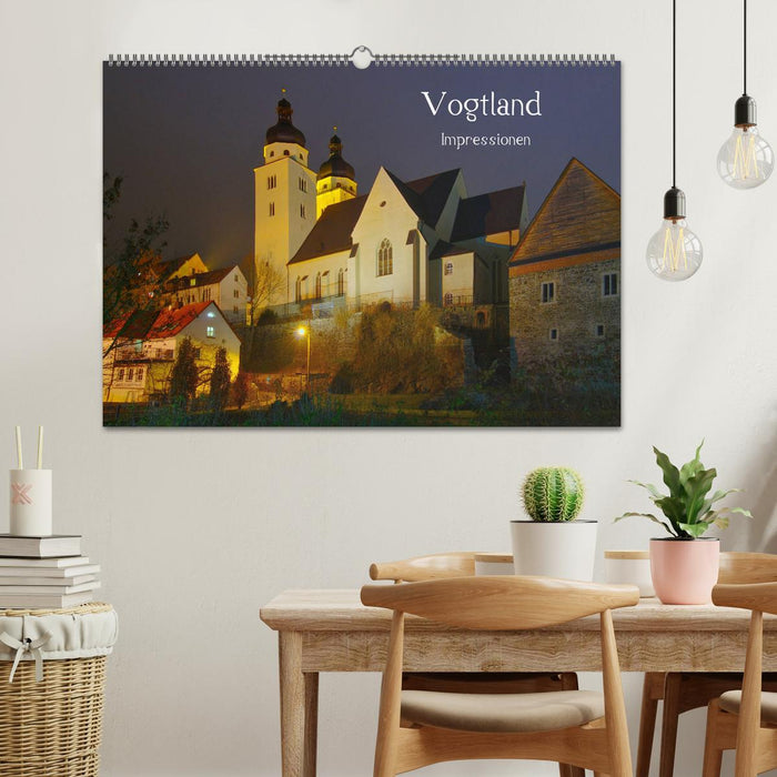 Vogtland - Impressionen (CALVENDO Wandkalender 2025)