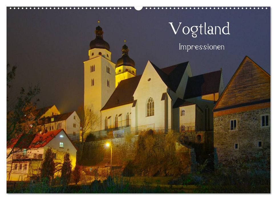 Vogtland - Impressionen (CALVENDO Wandkalender 2025)