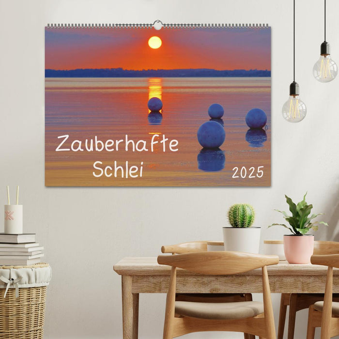 Zauberhafte Schlei (CALVENDO Wandkalender 2025)