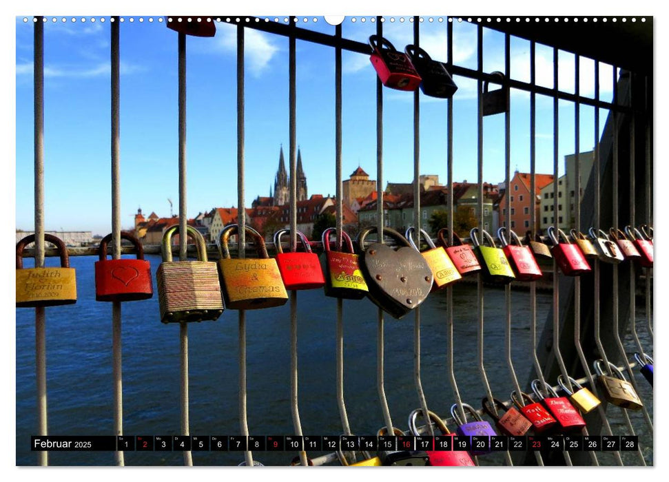 REGENSBURG - urbanes Leben (CALVENDO Wandkalender 2025)