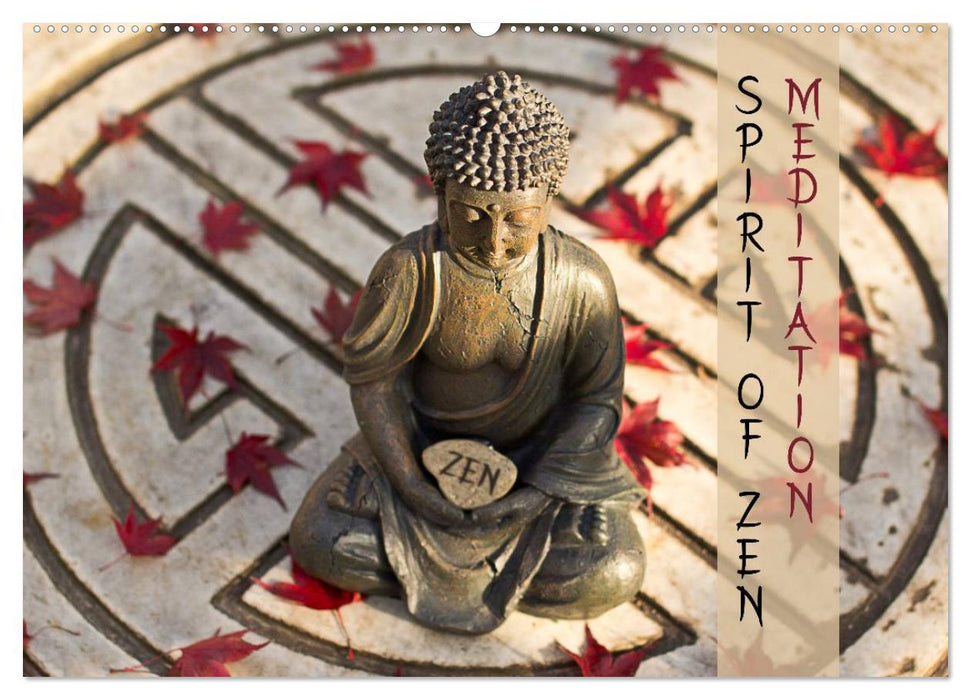 SPIRIT OF ZEN Meditation (CALVENDO Wandkalender 2025)