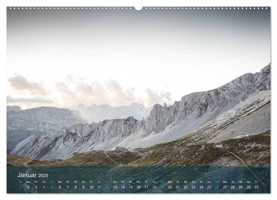 die dolomiten (CALVENDO Premium Wandkalender 2025)