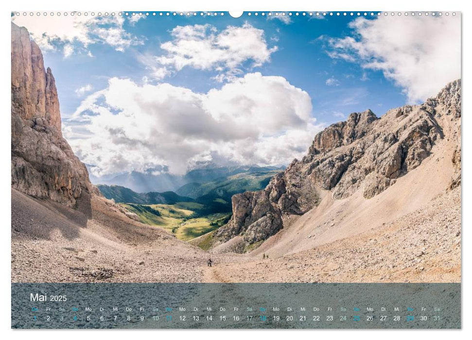 die dolomiten (CALVENDO Premium Wandkalender 2025)