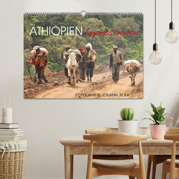 Äthiopien Impressionen (CALVENDO Wandkalender 2025)