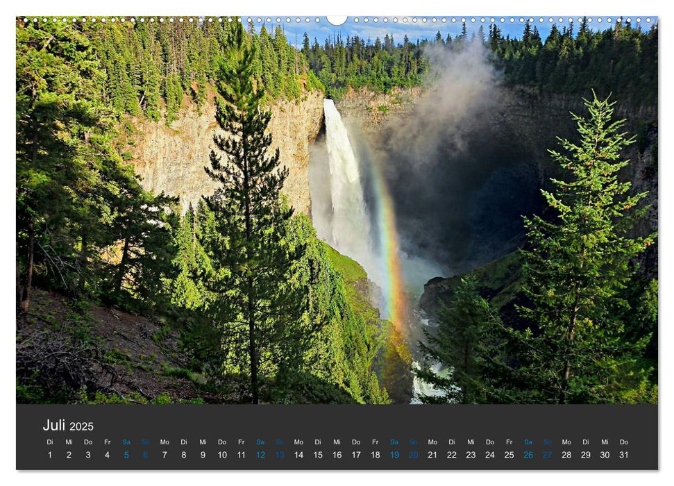 Der weite Westen Kanadas - Banff und Yoho National Park (CALVENDO Premium Wandkalender 2025)