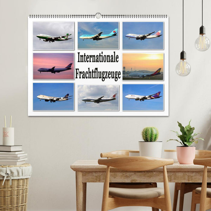 Internationale Frachtflugzeuge (CALVENDO Wandkalender 2025)