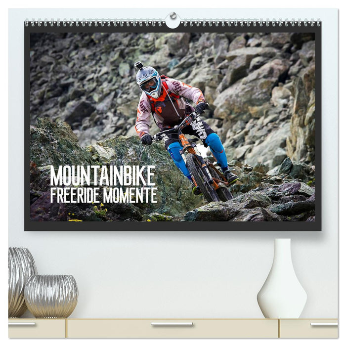 Mountainbike Freeride Momente (CALVENDO Premium Wandkalender 2025)