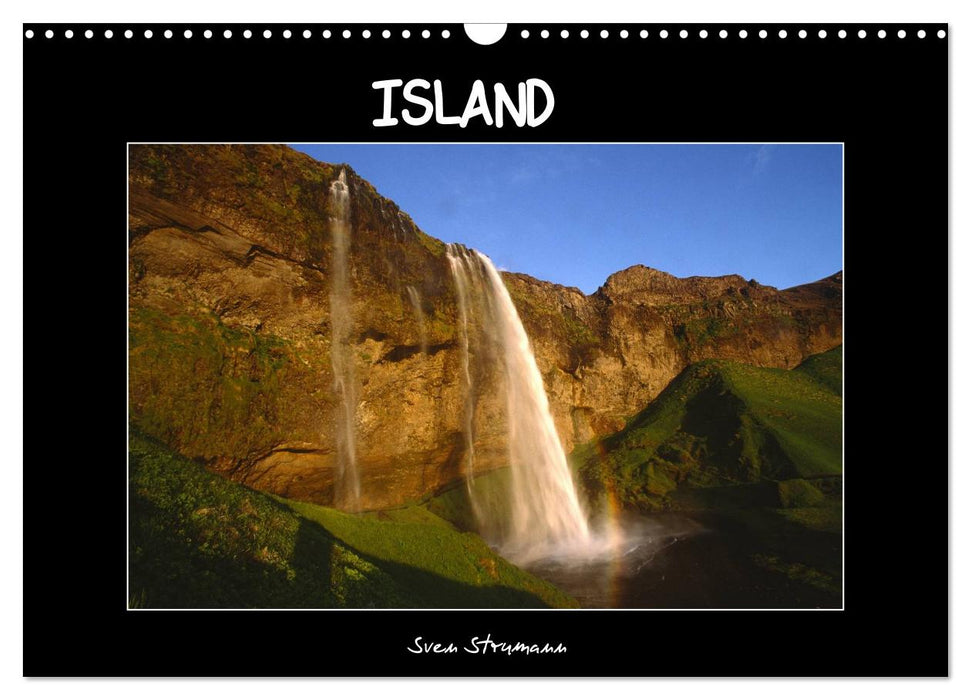 Island von Sven Strumann (CALVENDO Wandkalender 2025)
