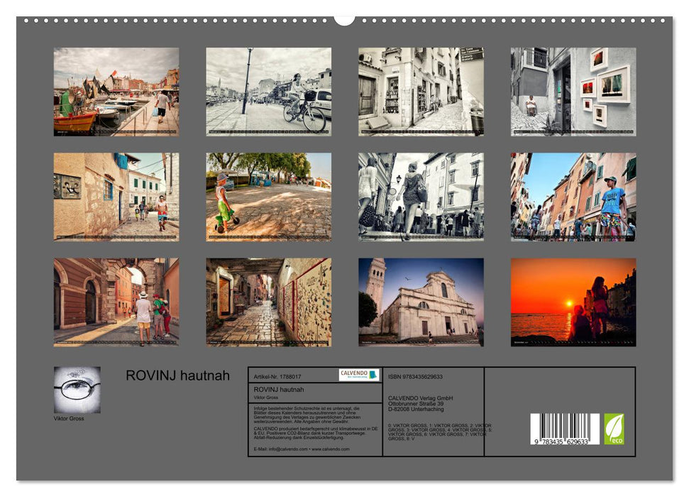 ROVINJ hautnah (CALVENDO Premium Wandkalender 2025)