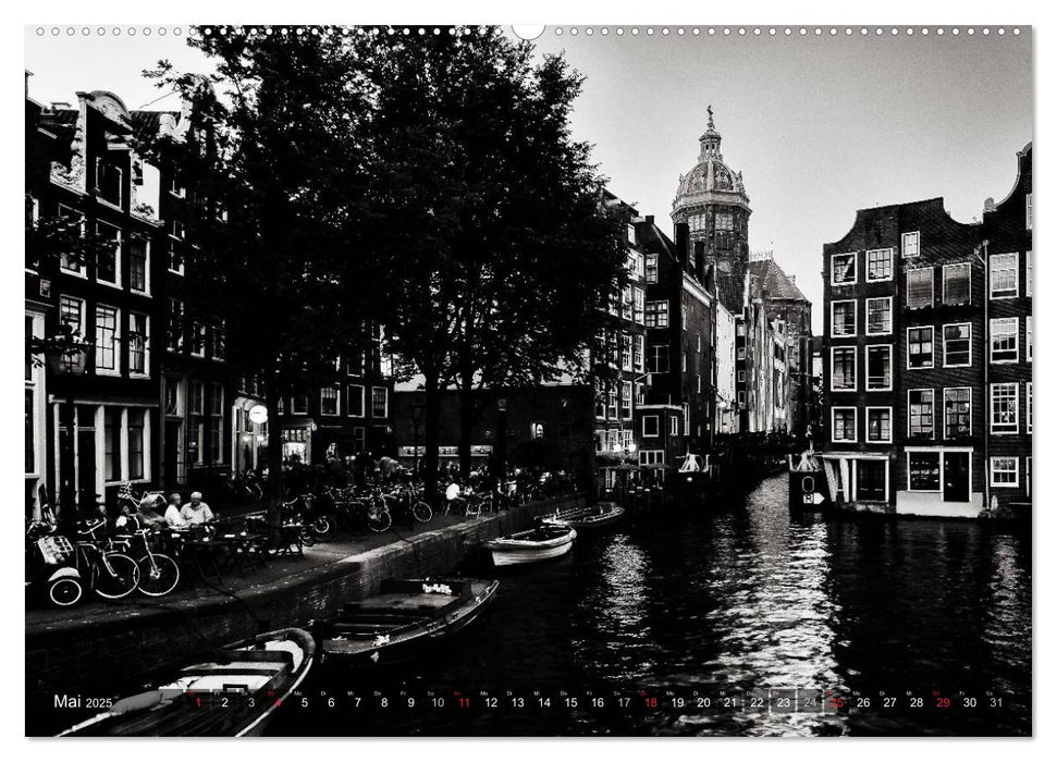 Ein Blick auf Amsterdam (CALVENDO Premium Wandkalender 2025)