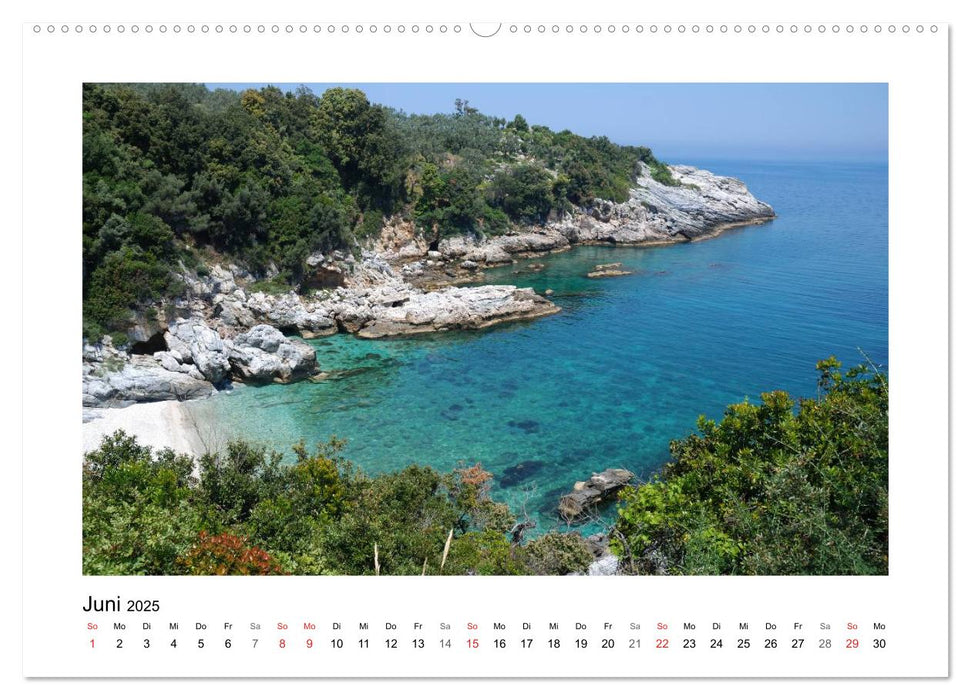 Nordgriechenland – Pilion, Meteora, Sithonia (CALVENDO Premium Wandkalender 2025)