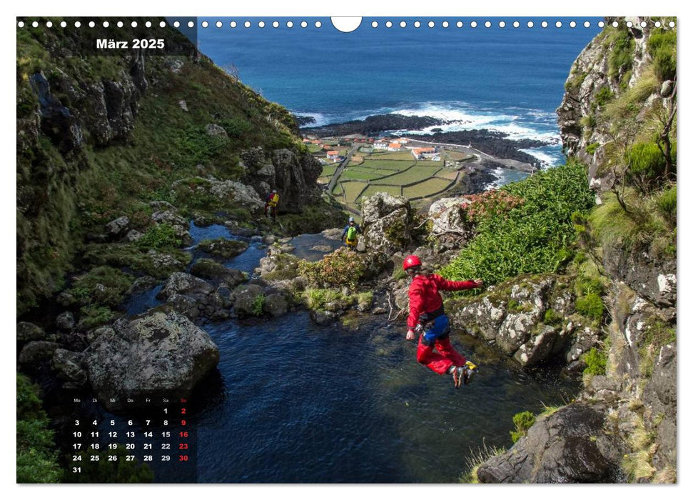 Abenteuer Canyoning (CALVENDO Wandkalender 2025)