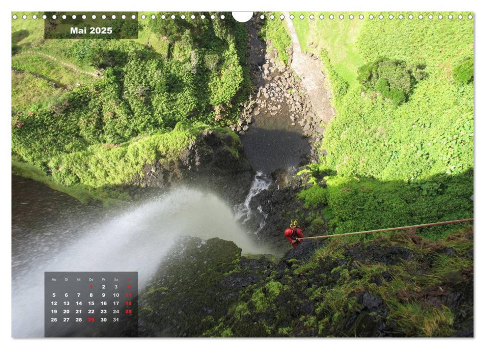 Abenteuer Canyoning (CALVENDO Wandkalender 2025)