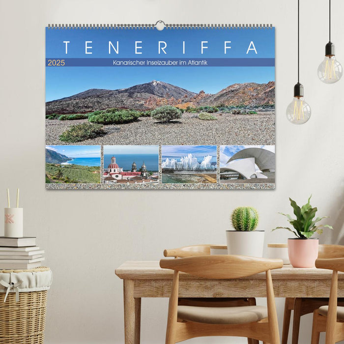 TENERIFFA Kanarischer Inselzauber im Atlantik (CALVENDO Wandkalender 2025)