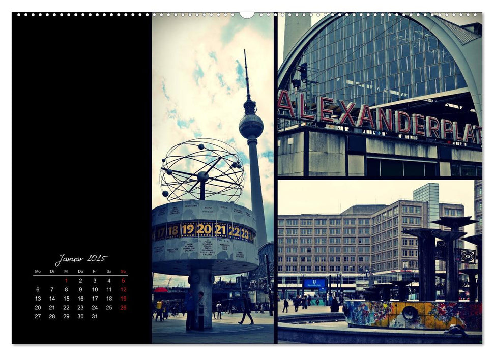 BERLIN horizontal (CALVENDO Premium Wandkalender 2025)