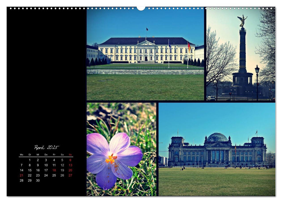 BERLIN horizontal (CALVENDO Premium Wandkalender 2025)