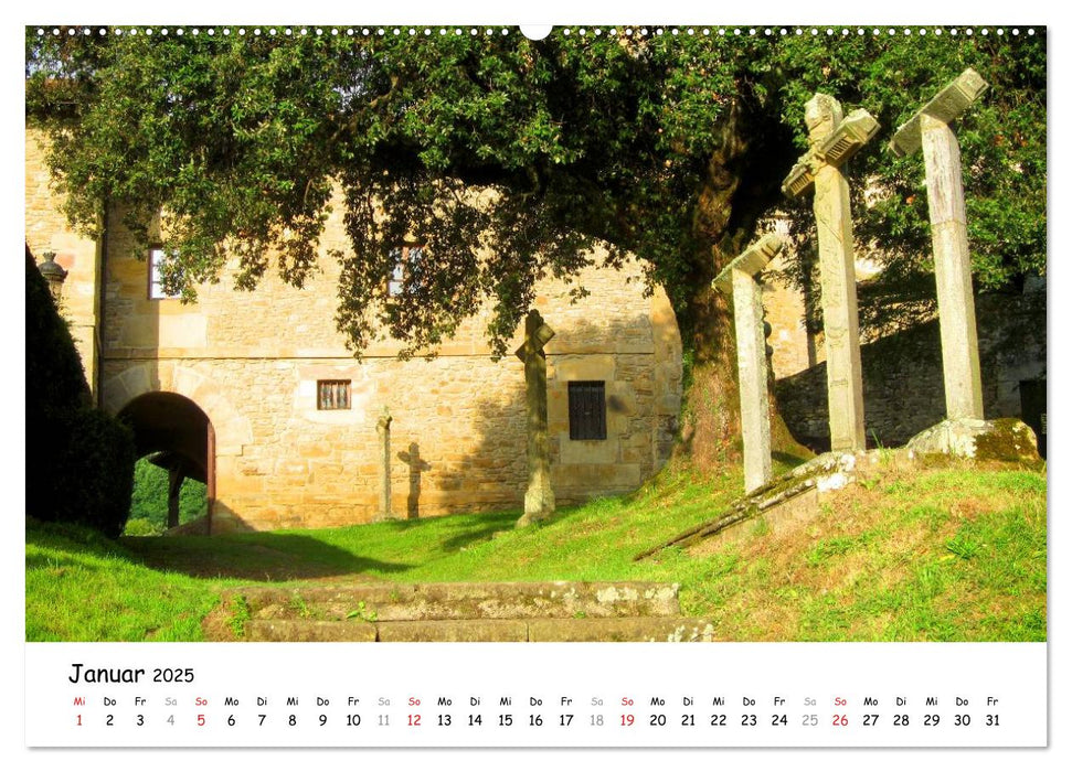 Camino del norte - Küstenweg (CALVENDO Premium Wandkalender 2025)