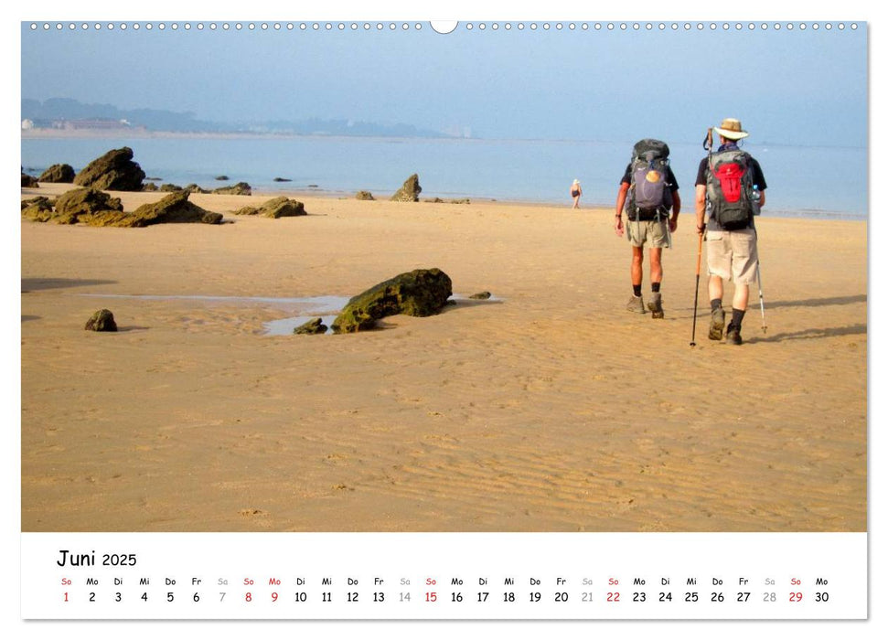 Camino del norte - Küstenweg (CALVENDO Premium Wandkalender 2025)