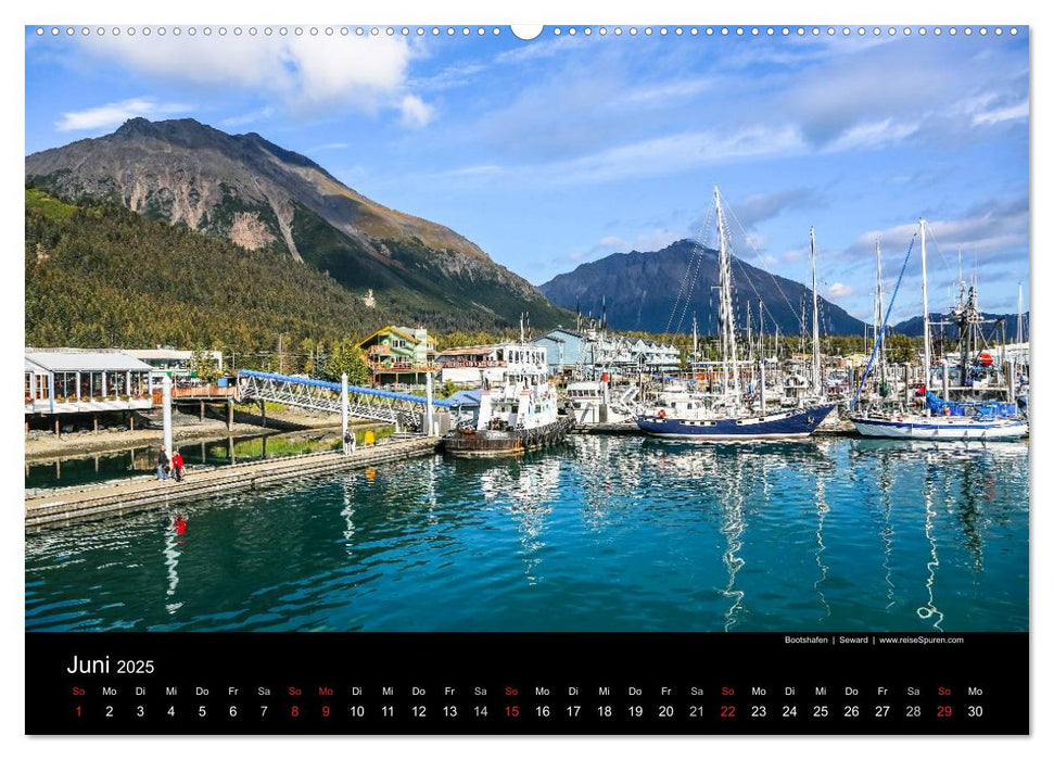 Alaska 2025 Wildes Land am Ende der Welt (CALVENDO Premium Wandkalender 2025)