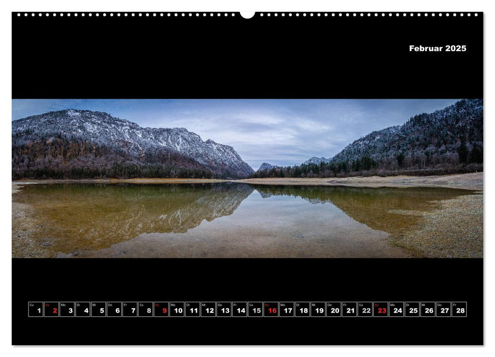 Weitblicke - Panoramen (CALVENDO Premium Wandkalender 2025)