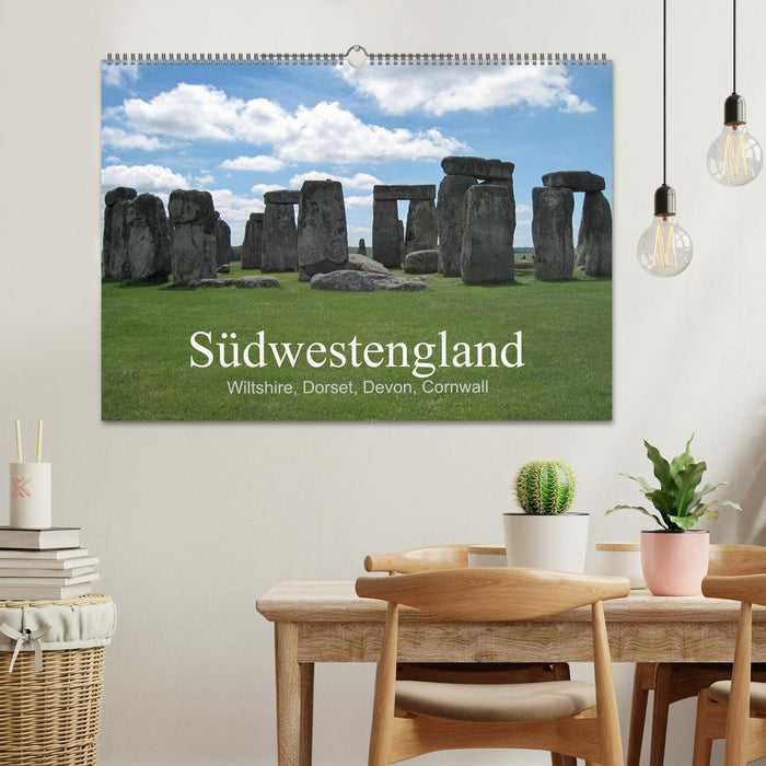 Südwestengland (CALVENDO Wandkalender 2025)