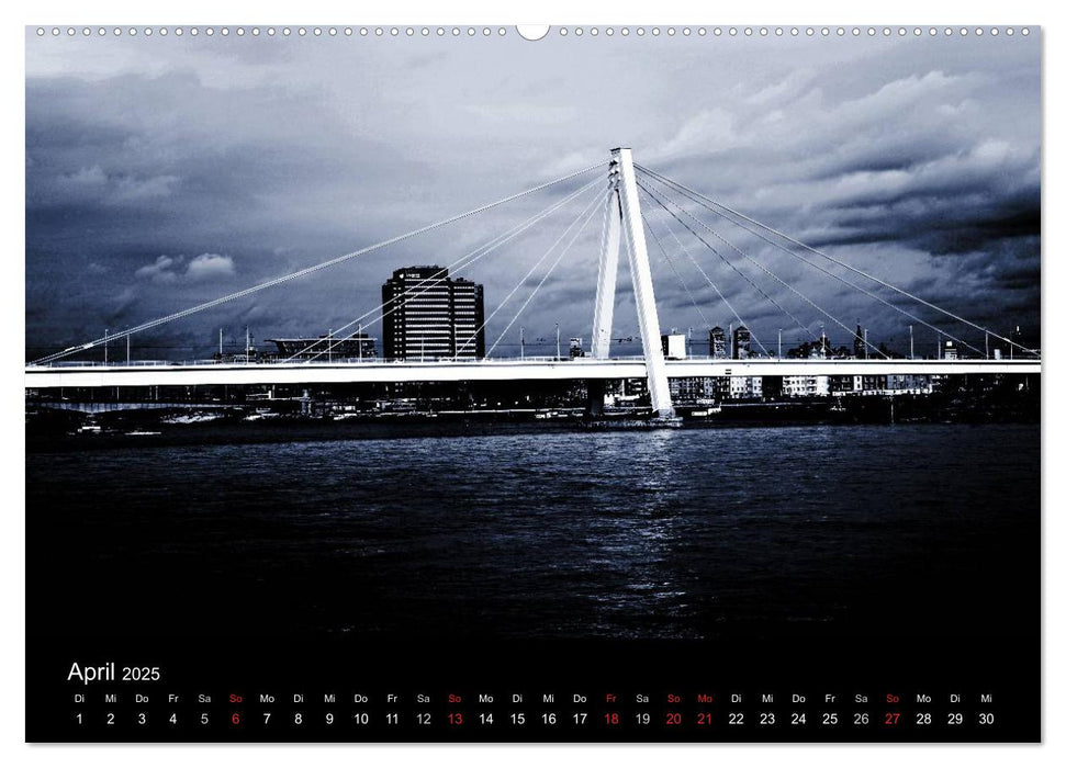 Kölner Brücken (CALVENDO Wandkalender 2025)