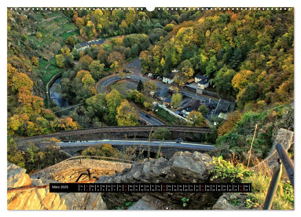 Die schönsten Landschaften in Deutschland - Das Ahrtal (CALVENDO Premium Wandkalender 2025)