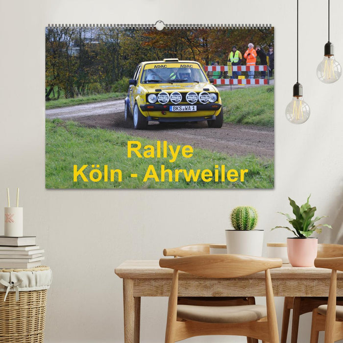 Rallye, Köln - Ahrweiler (CALVENDO Wandkalender 2025)