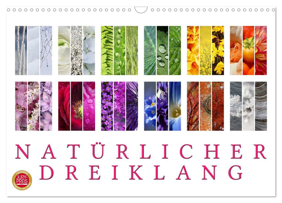 Natürlicher Dreiklang (CALVENDO Wandkalender 2025)