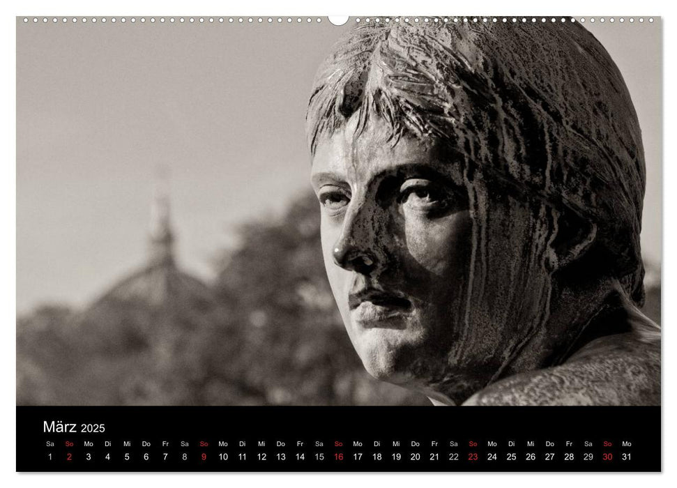 Berlin in Sepia (CALVENDO Premium Wandkalender 2025)