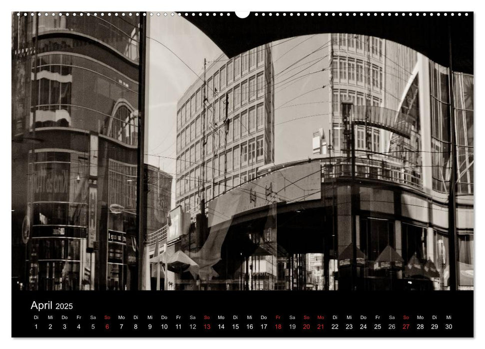 Berlin in Sepia (CALVENDO Premium Wandkalender 2025)