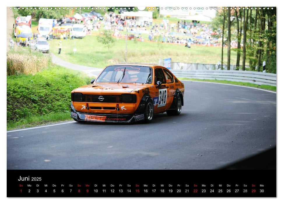 Bergrennen im Opel (CALVENDO Wandkalender 2025)