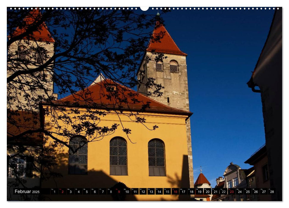 Romantisches Regensburg (CALVENDO Premium Wandkalender 2025)