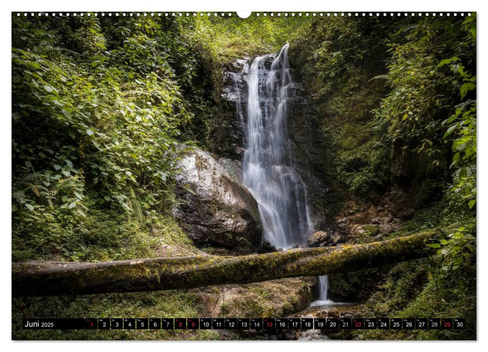 COSTA RICA Farben und Licht (CALVENDO Wandkalender 2025)