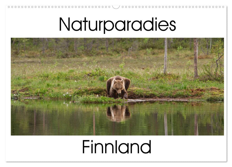 Naturparadies Finnland (CALVENDO Wandkalender 2025)