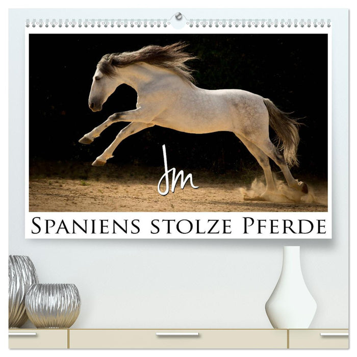 Spaniens stolze Pferde (CALVENDO Premium Wandkalender 2025)