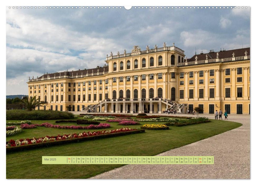 Städtereise Wien (CALVENDO Premium Wandkalender 2025)